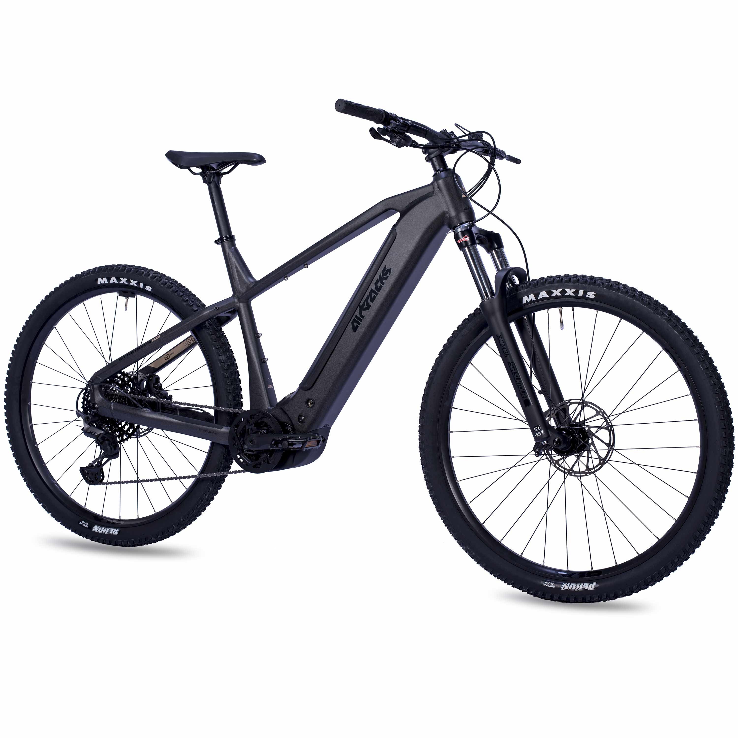 Airtracks E-Bike Mountainbike 29 Herren E-MTB STREAMER CX11 BOSCH PERFORMANCE LINE CX (GEN 5), 11 Gang Shimano DEORE XT M8130 LINKGLIDE 11-FACH Schaltwerk, Kettenschaltung, Mittelmotor, 600 Wh, (Akku Bosch PowerTube 600Wh, Smart System), Display Purion 200, Mountainbike Größen - 47cm 52cm 56cm-Mod. 2026