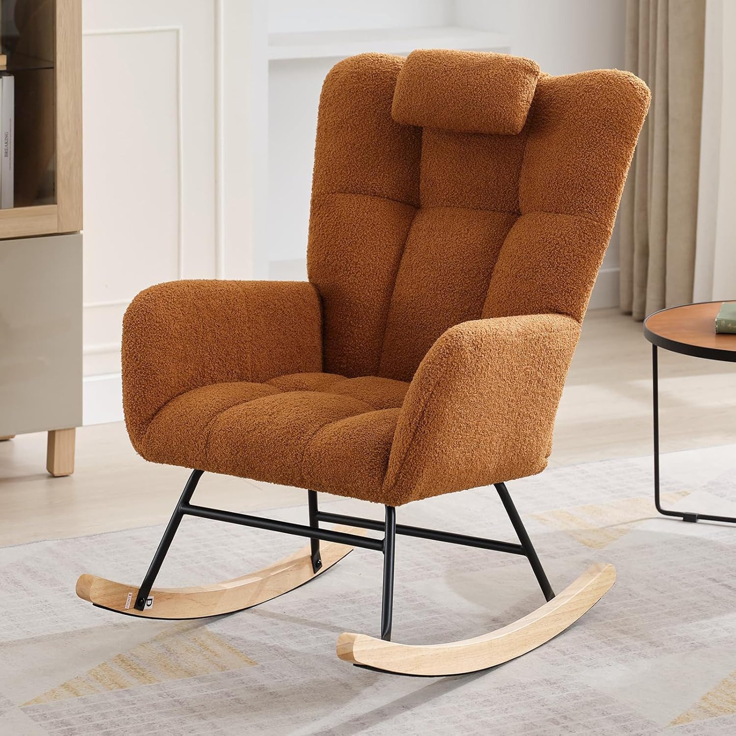 GarveeMore Schaukelstuhl Stillsessel Relaxsessel Schaukelsessel, Mit günstig online kaufen