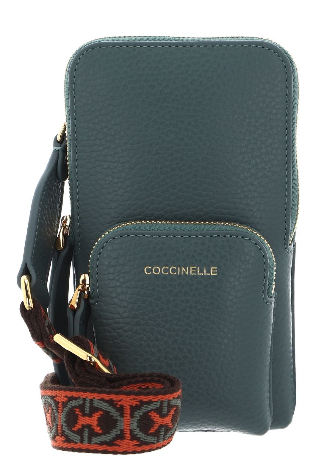 COCCINELLE Handytasche Hi-Tech Phone Bag, aus echtem Rindsleder