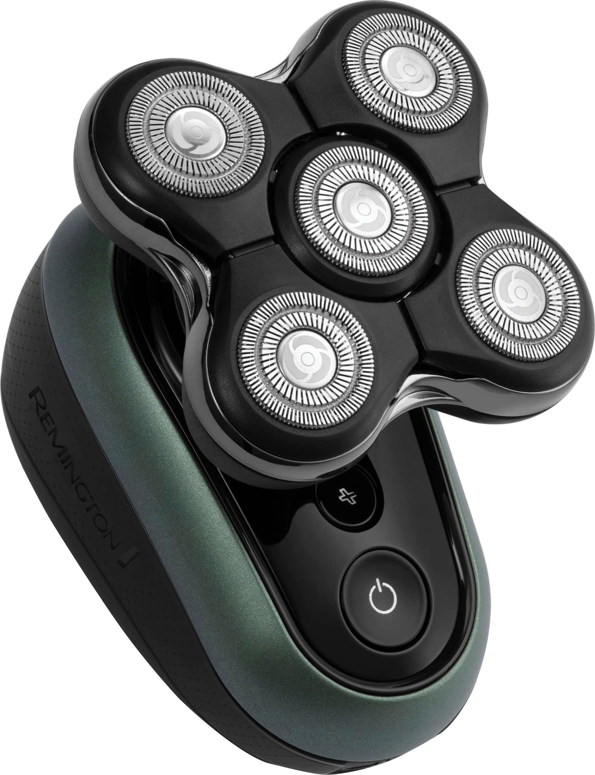 Remington Glatzen-Rasierer RX7, XR1600, Nass-& Trockenrasur, Turbo-Boost-Funktion,akkubetrieben (60 Min) schwarz