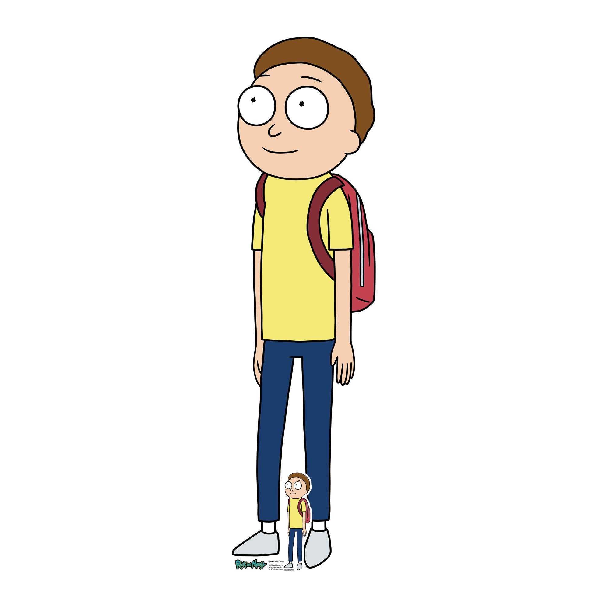 empireposter Dekofigur Rick and Morty - Morty Smith - Pappaufsteller Standy - 46x165 cm