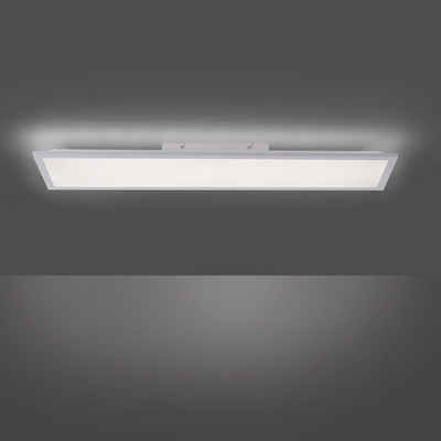 Leuchten Direkt LED Deckenleuchte »LED Deckenleuchte Flat in Weiß 2x 19W 4860lm 250x1«, Deckenlampe, Deckenbeleuchtung, Deckenlicht