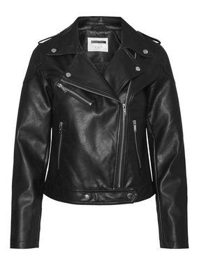 Noisy may Lederimitatjacke NMROLLO L/S JACKET NOOS im Biker Style