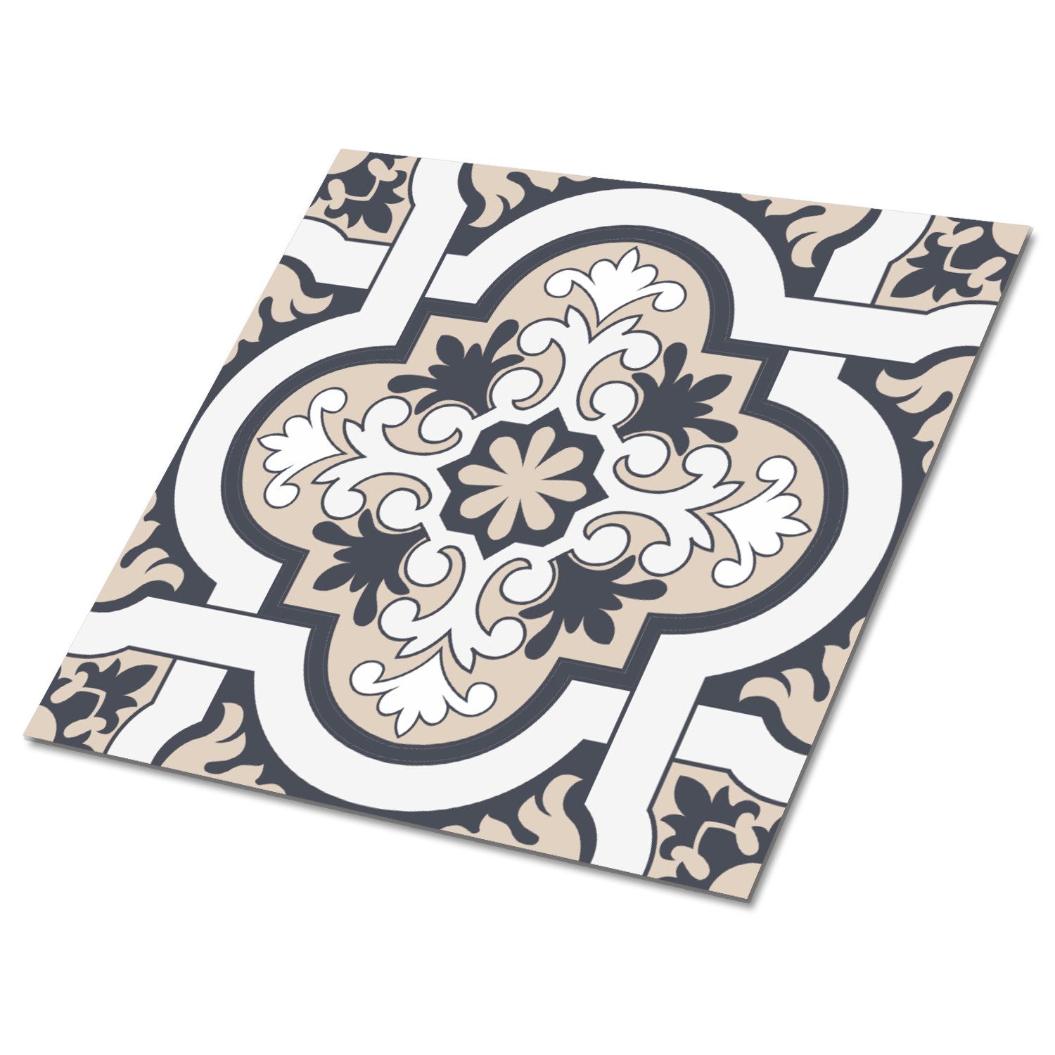 Tulup Vinylfliesen Selbstklebende Fliesen Platten 30 cm x 30 cm Wandpaneele 9 Stück PVC