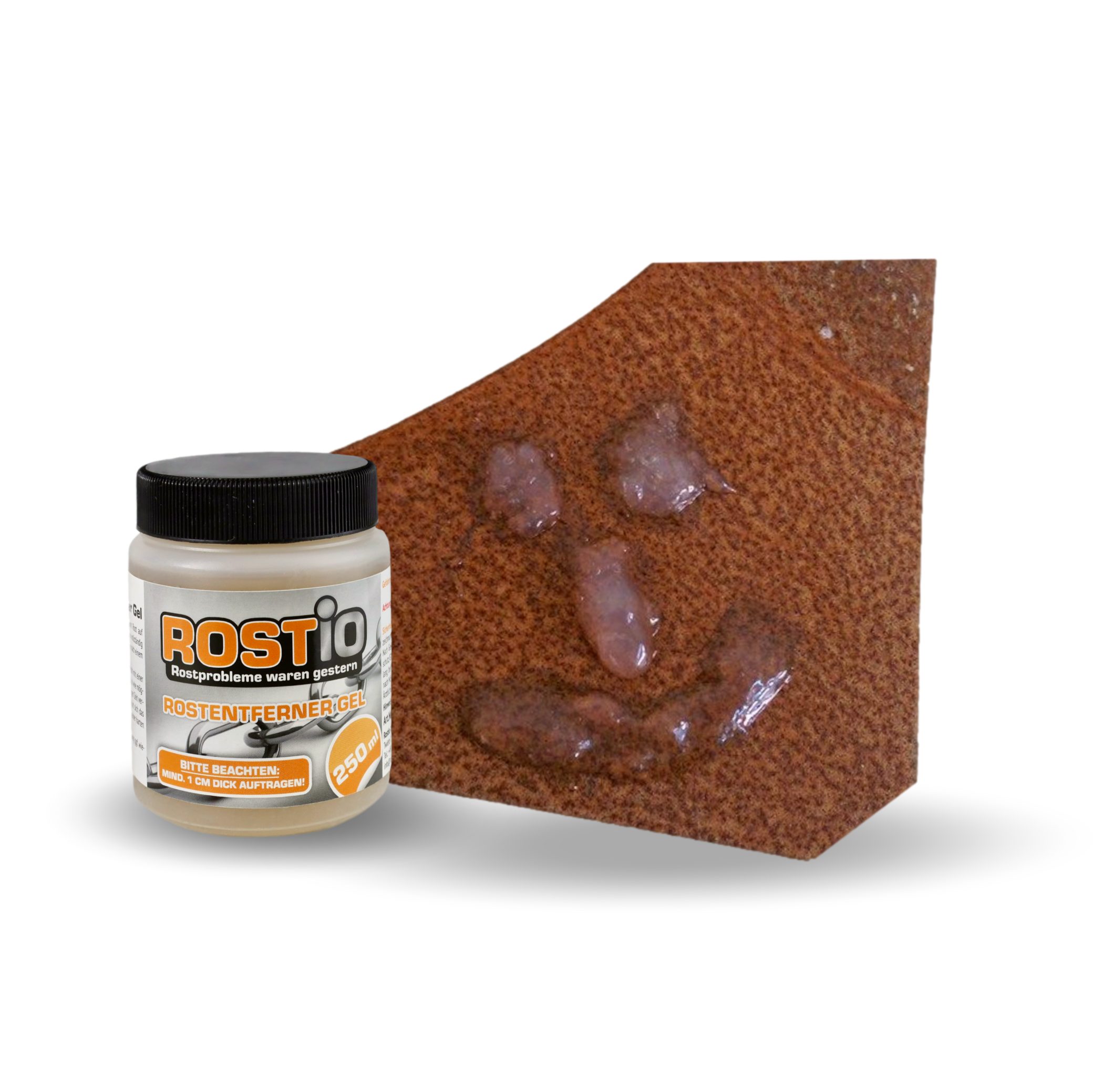 Rostio Rostentferner Gel 250 ml Entrostungsmittel Rostentferner