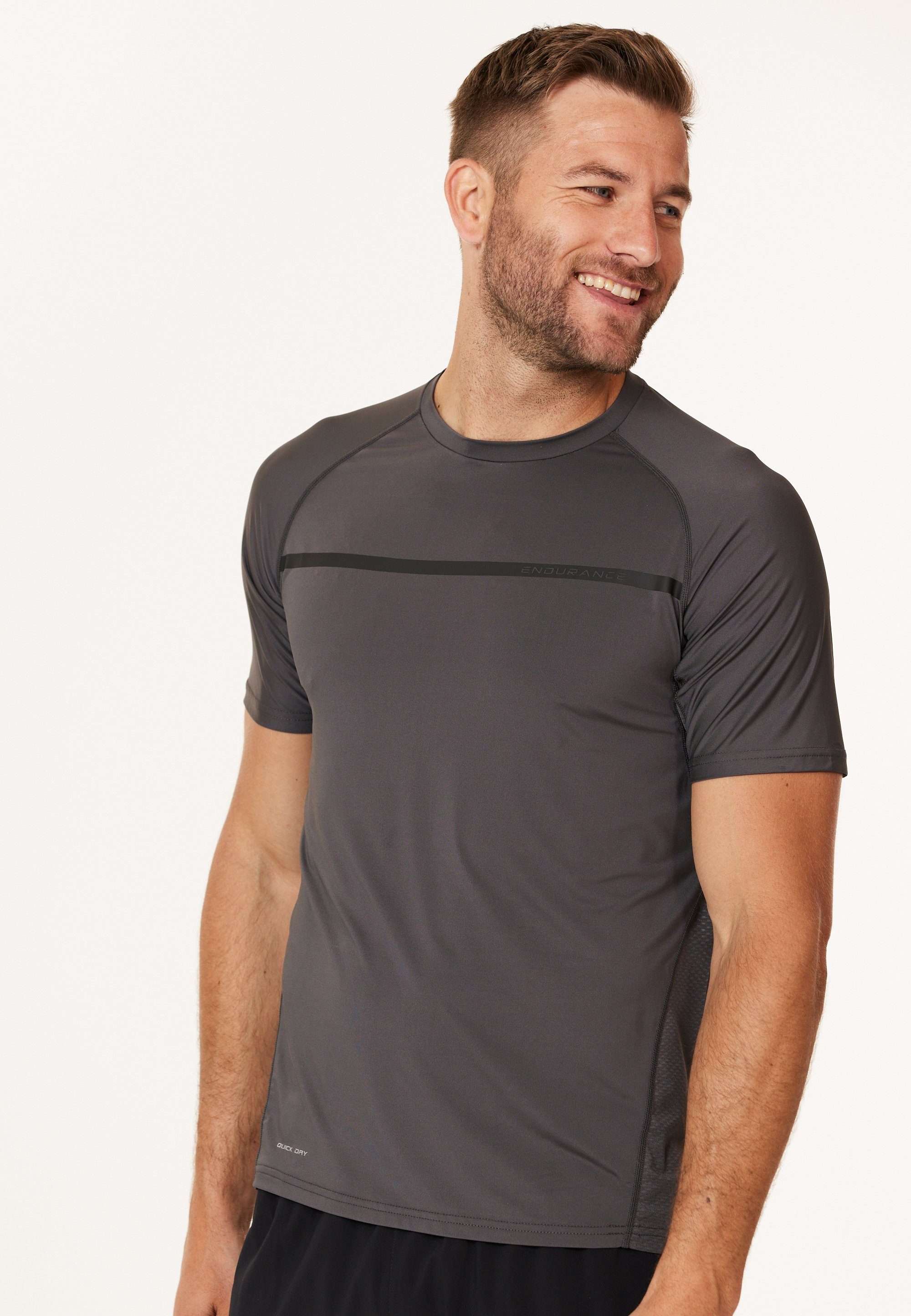 ENDURANCE Funktionsshirt Serzo (1-tlg) aus schnelltrocknendem  Funktionsstretch