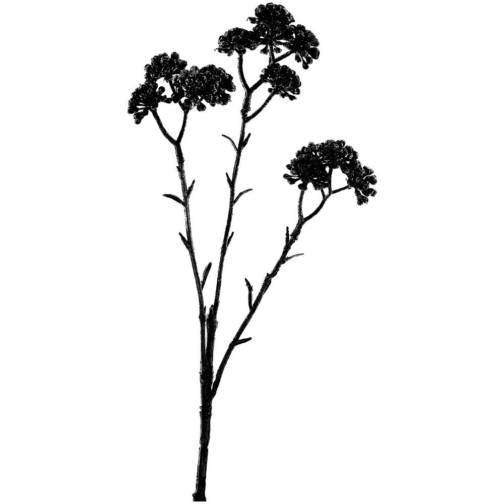 Kunstzweig Exner BeerenZweig ArtificialNature, schwarz, 43 cm, Kunstzweig, 245486, Exner GmbH Garten- & Wohnaccessoires