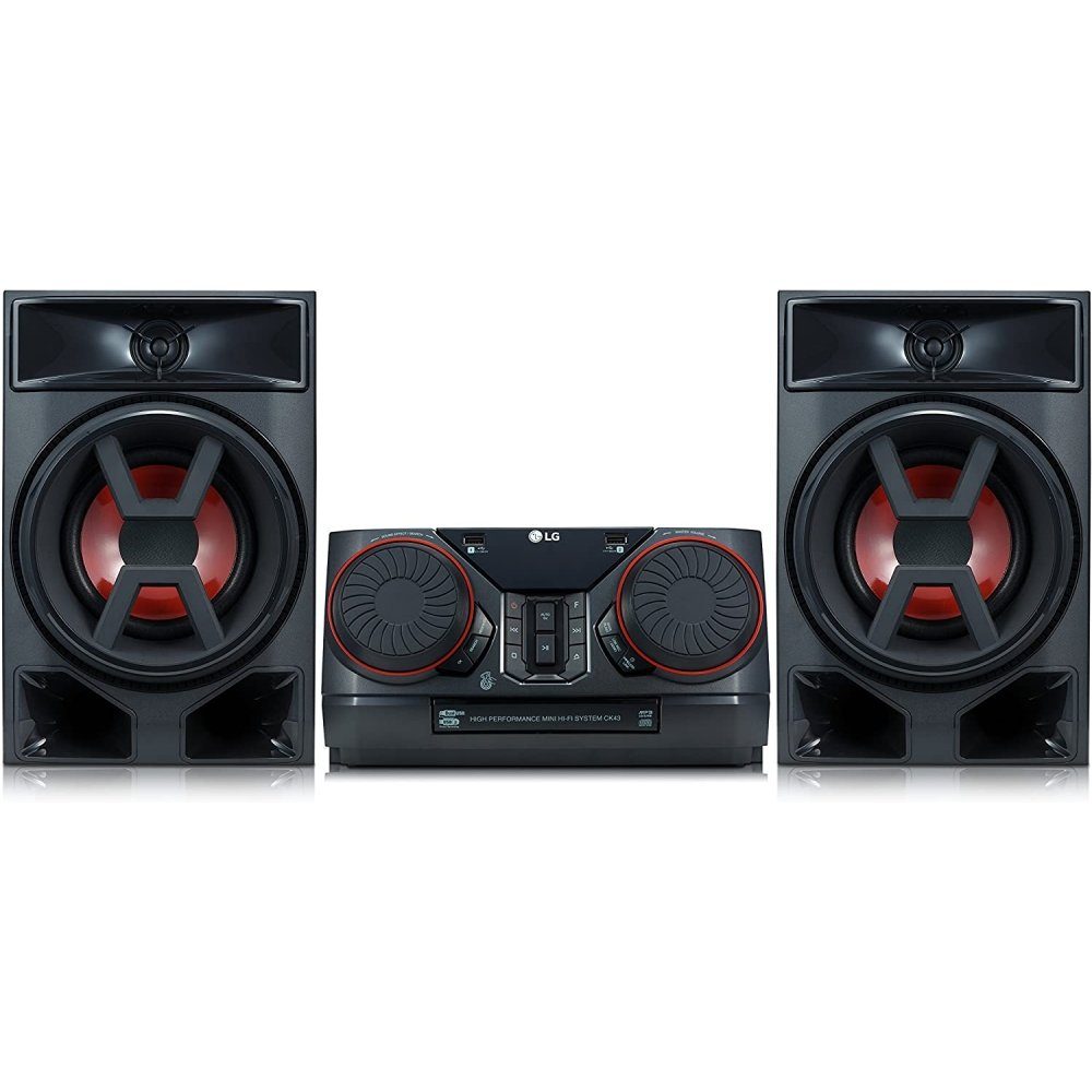 LG XBOOM CK43 HiFi Mini schwarz - System Microanlage 