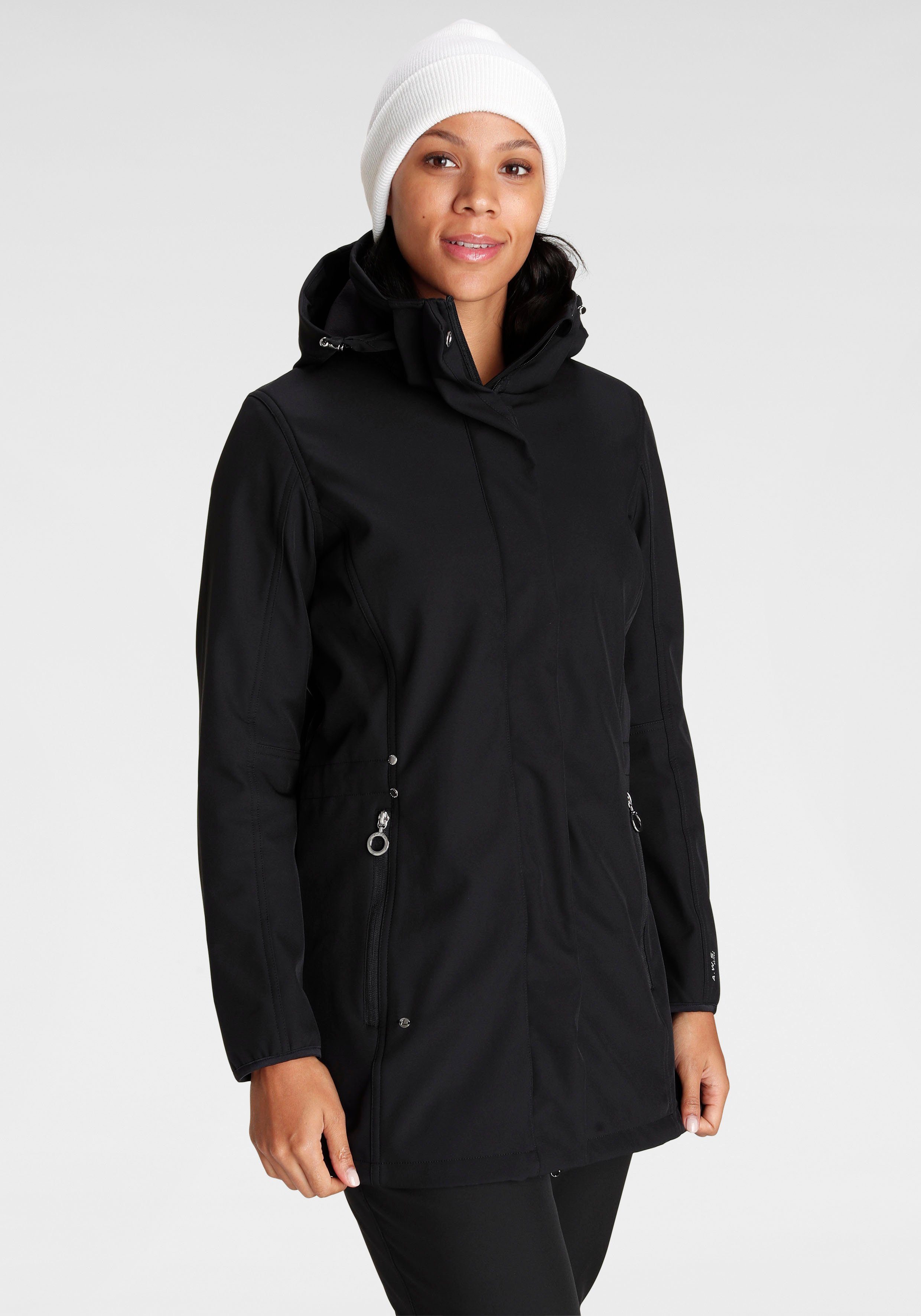 schwarz GUNDBY Softshelljacke Luhta