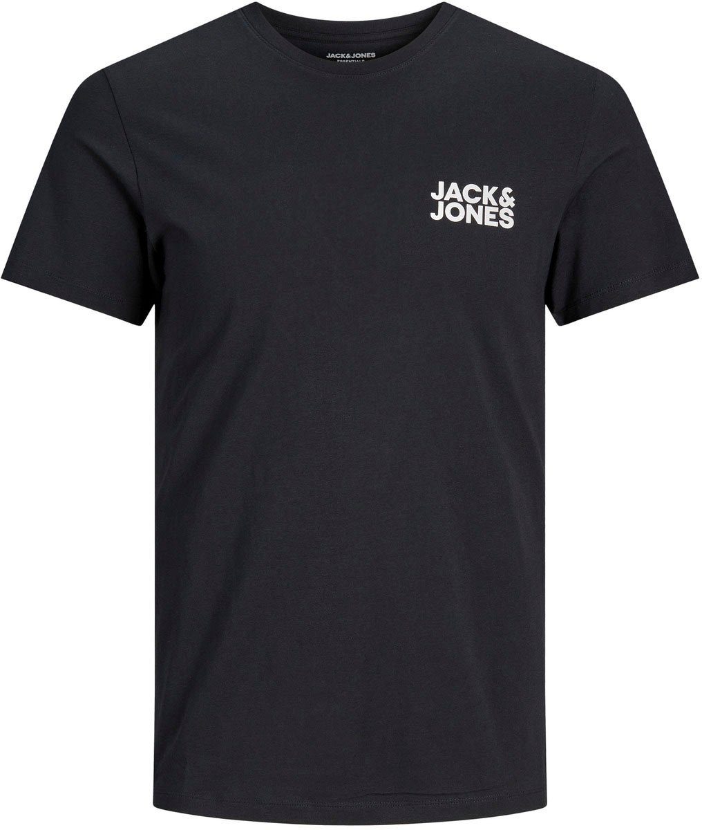 LOGO CORP Jones mit Logoprint & TEE schwarz Jack T-Shirt