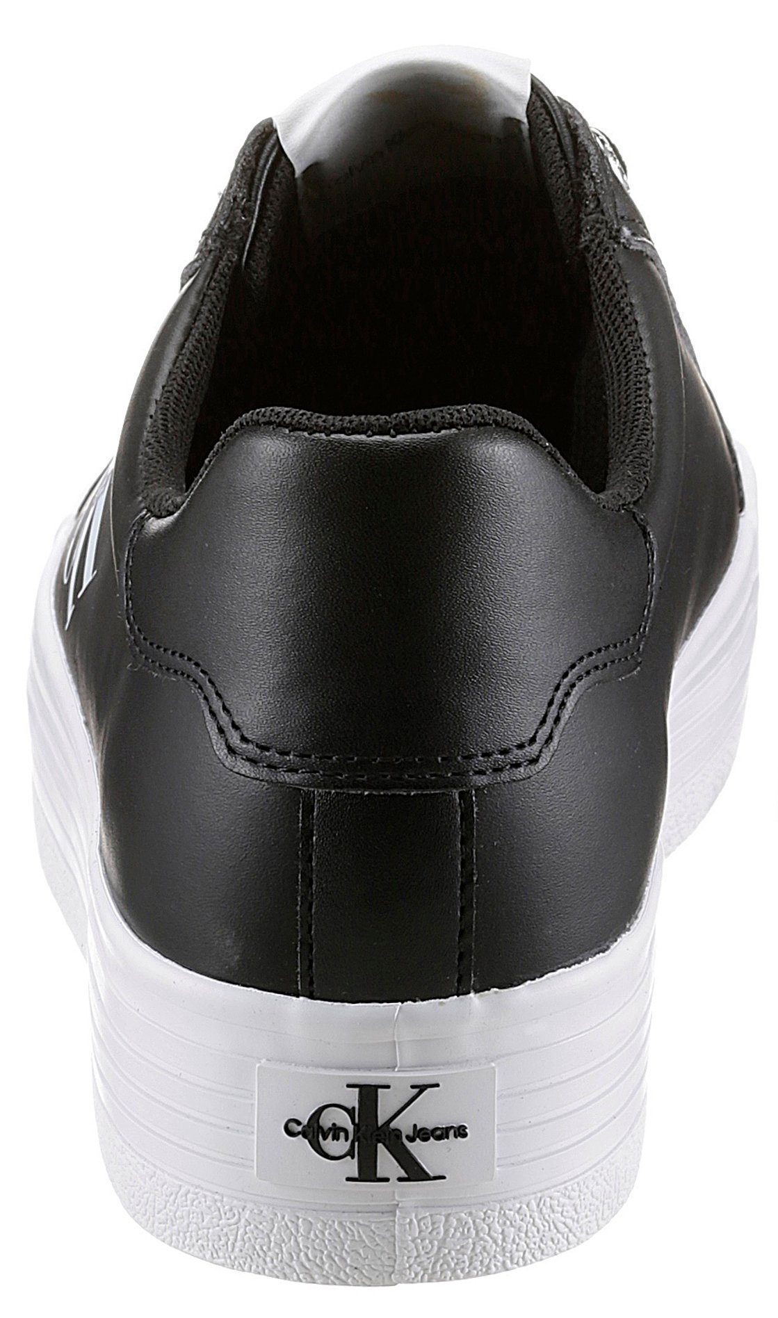 Calvin Klein Jeans VULC FLATFORM LACEUP LOW LTH Plateausneaker weicher Scha günstig online kaufen