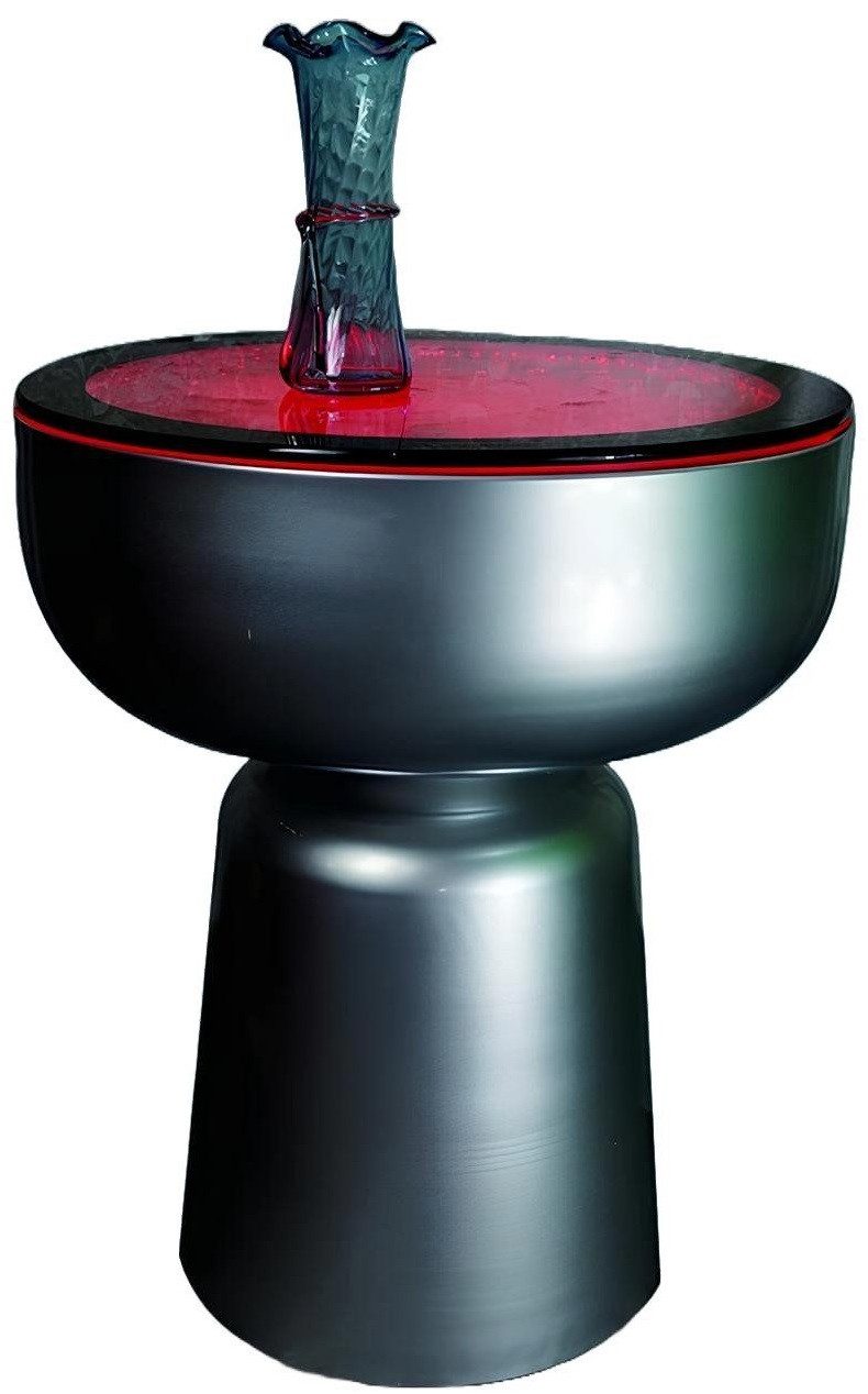 Xlmoebel Couchtisch Moderne LED-Beistelltische mit Wasser-Säulen-Design (Led Tisch), Hergestellt in Europa
