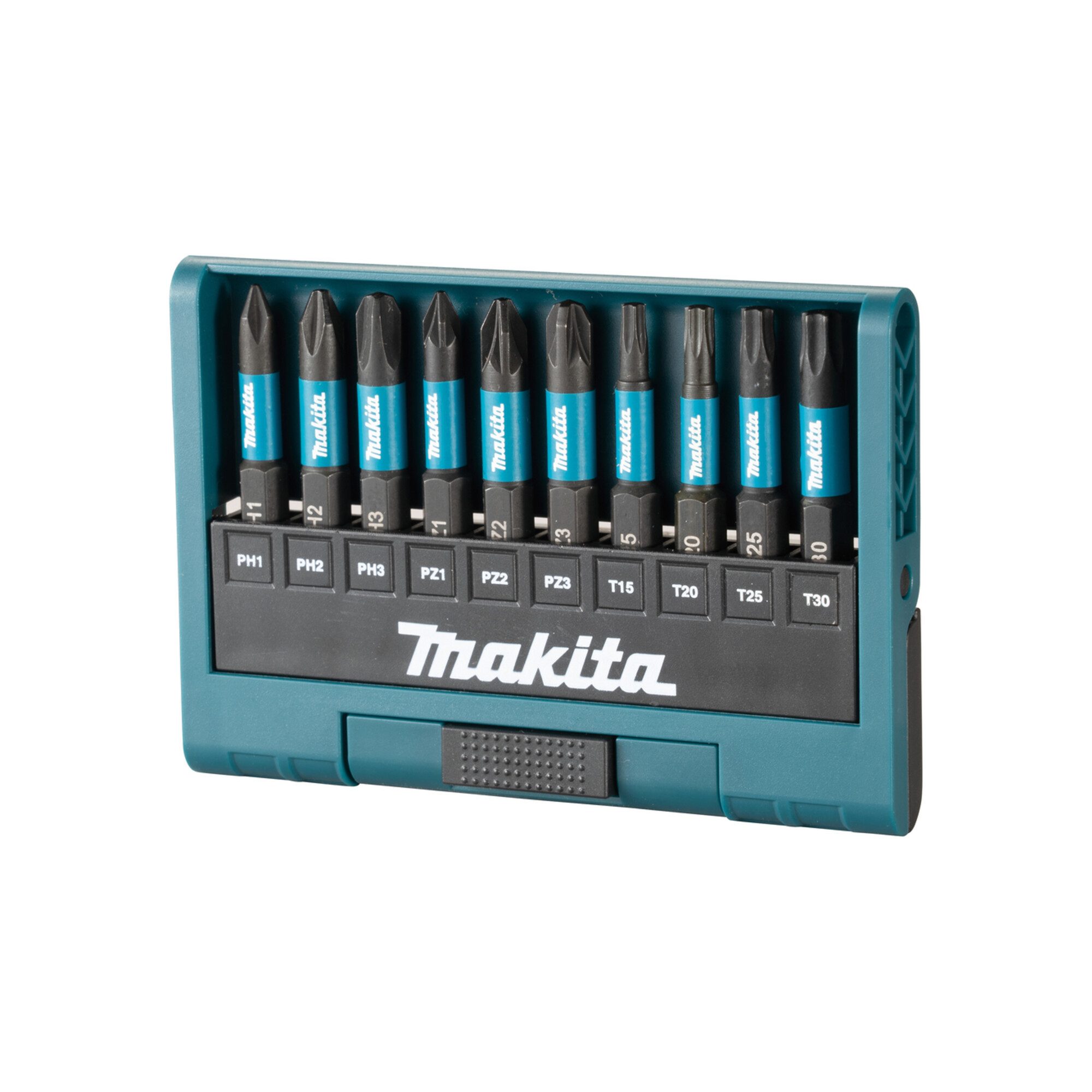 Makita Bit-Set Makita Bit-Set Impact Black 10-teilig, PH/PZ/T