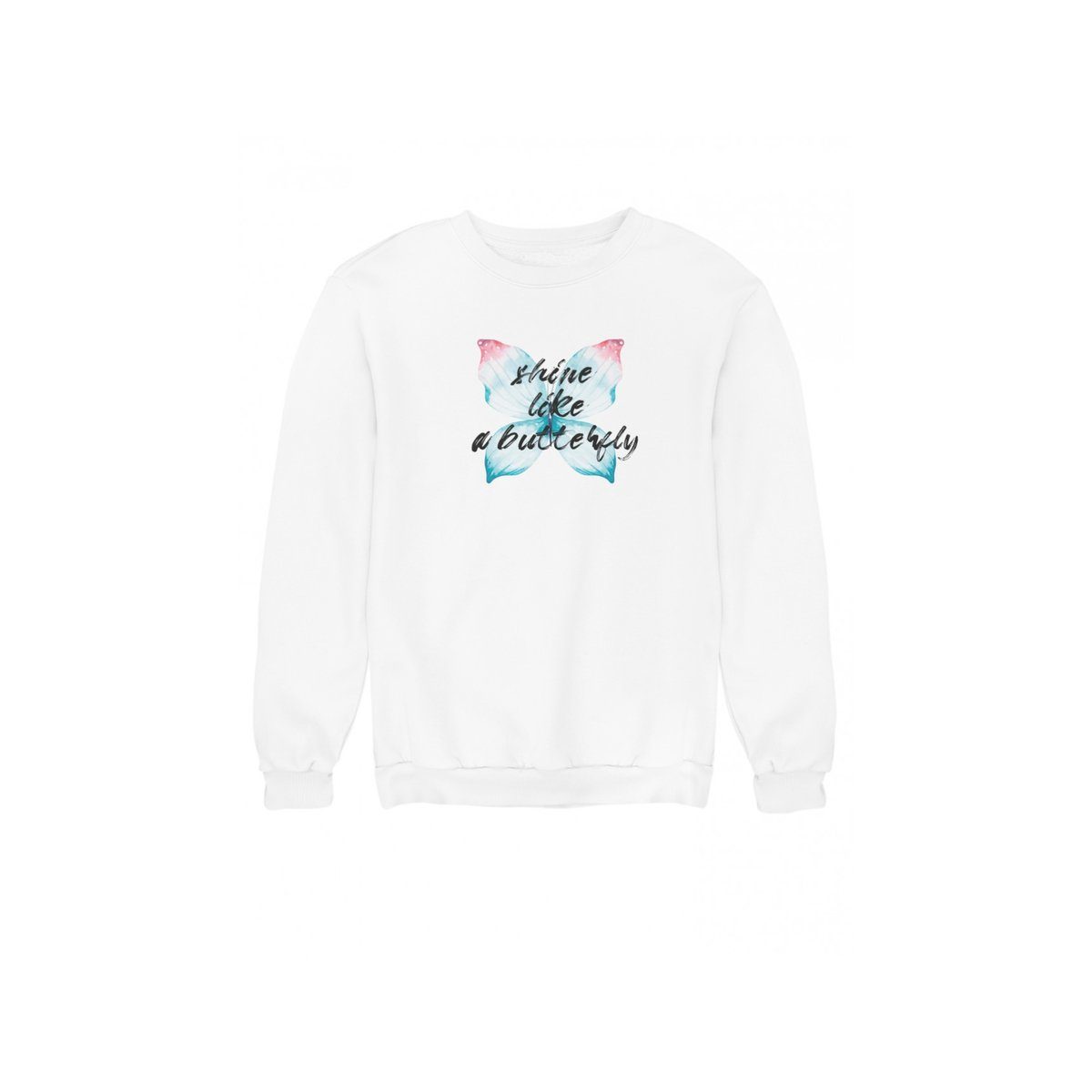 mamino Fashion Sweatshirt weiß regular fit (1-tlg)