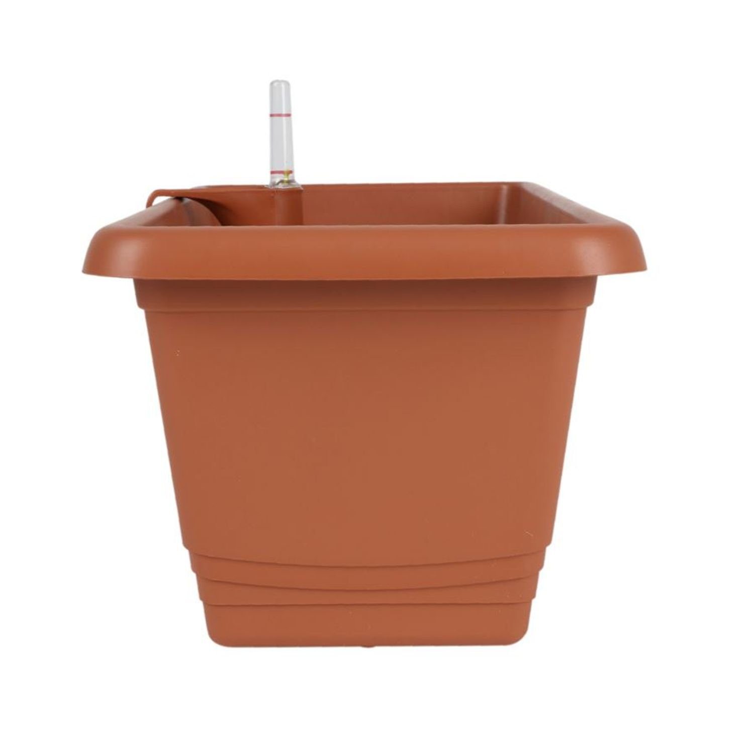 Floralo Pflanzkasten 'Salo' In Terracotta – 38x38x31 Cm Frostsicherer Pflanztopf Für Garten & Balkon