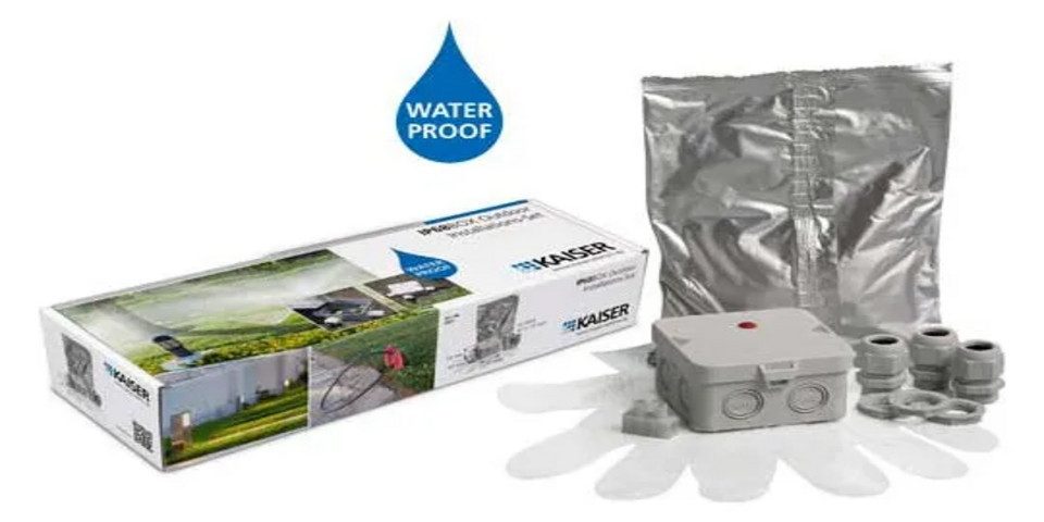 Kaiser Elektro Verteilerbox Kaiser 2521 IP68 BOX Outdoor Installations-Set m.Gießharz Bodeneinbau