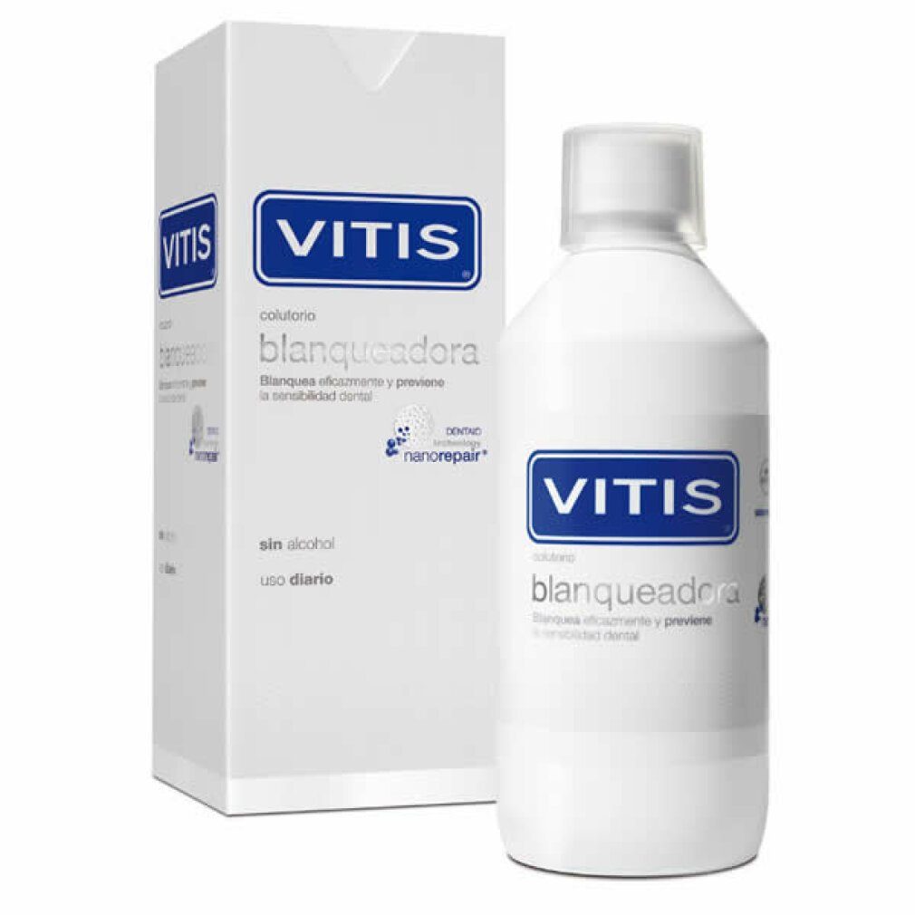 Vitis Zahnpasta blanquead. colutorio 500ml
