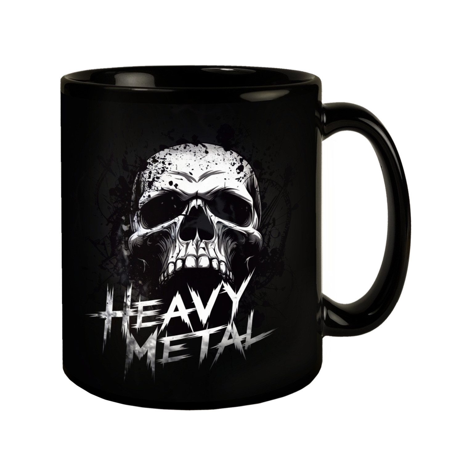 Tasse Heavy Metal Totenkopf Tasse