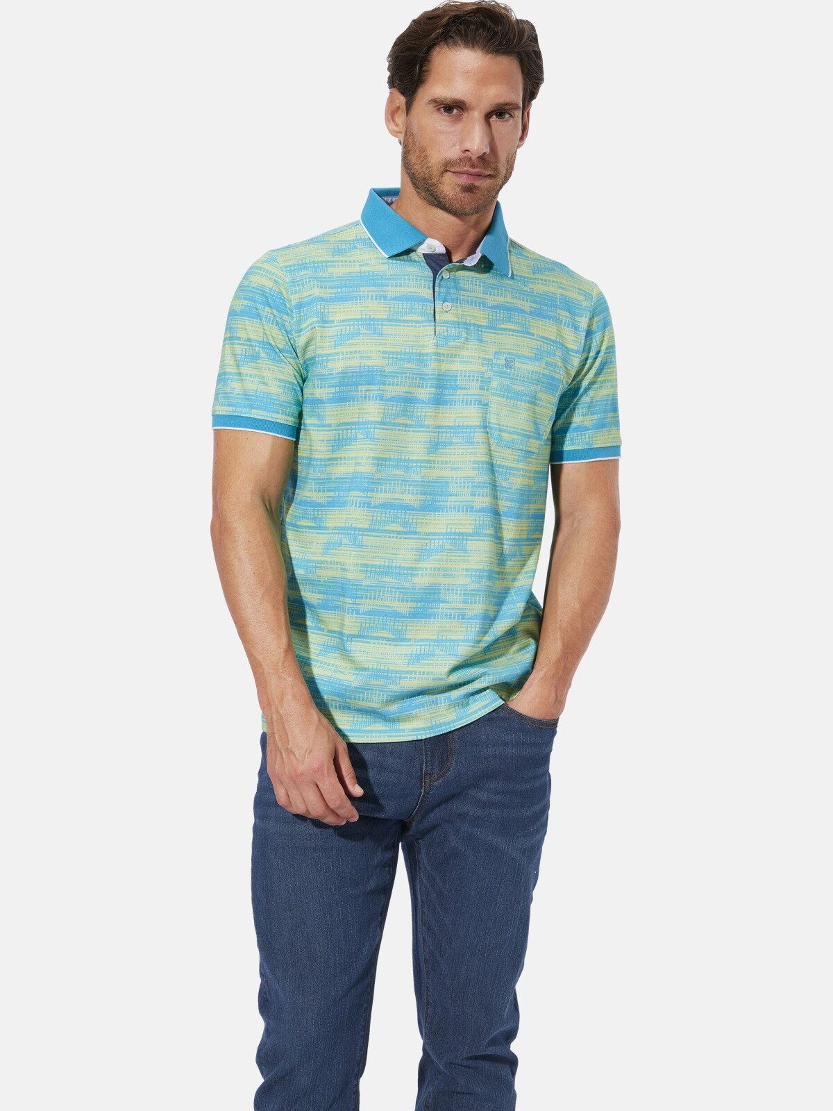 Babista Poloshirt MALRON mit Jacquardmuster