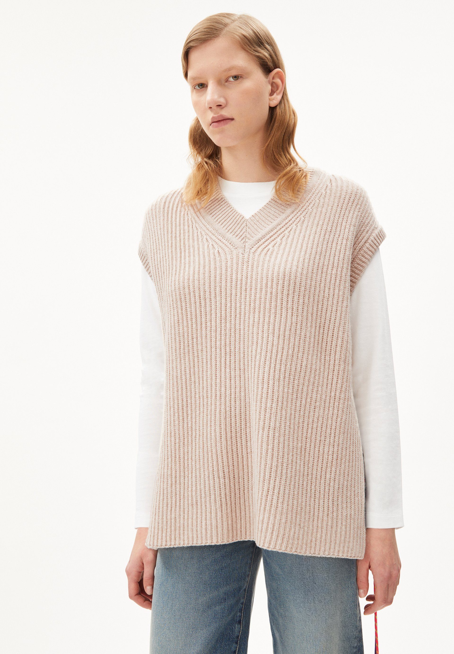 Armedangels Вязаные свитера VIAA Stricktop Oversized Fit aus Bio-Woll Mix (Oversized Fit) Oversized Fit