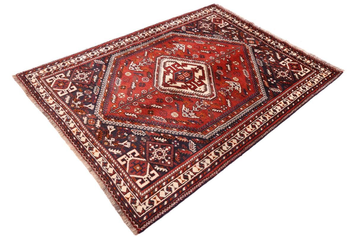 Orientteppich Shiraz 125x164 Handgeknüpfter Perserteppich, mm Höhe: Nain Trading, / Orientteppich 10 rechteckig