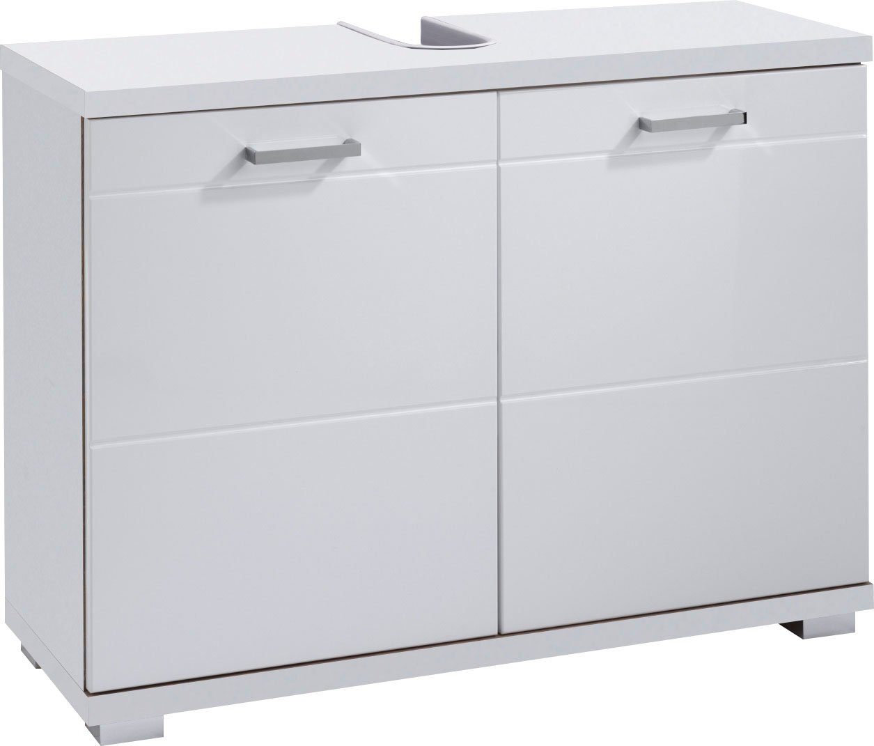 byLIVING Waschbeckenunterschrank Nebraska Breite 80 cm, Badezimmerschrank, günstig online kaufen