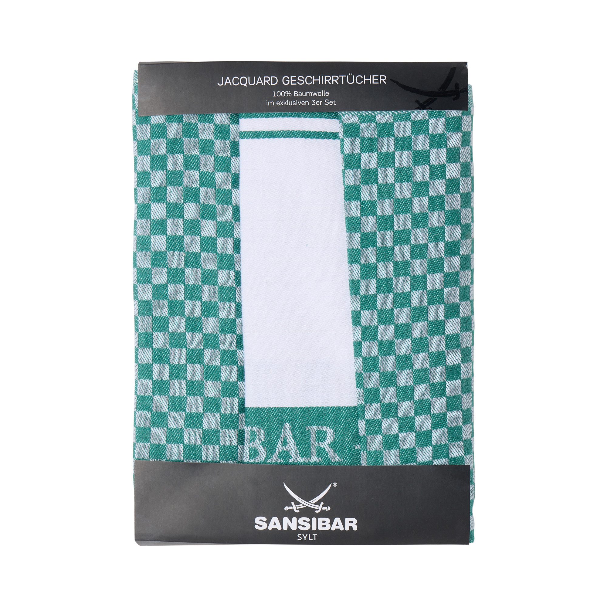 Sansibar Sylt Geschirrtuch Geschirrtücher-Set, 3-tlg, 50x70 cm, 100% Baumwo günstig online kaufen