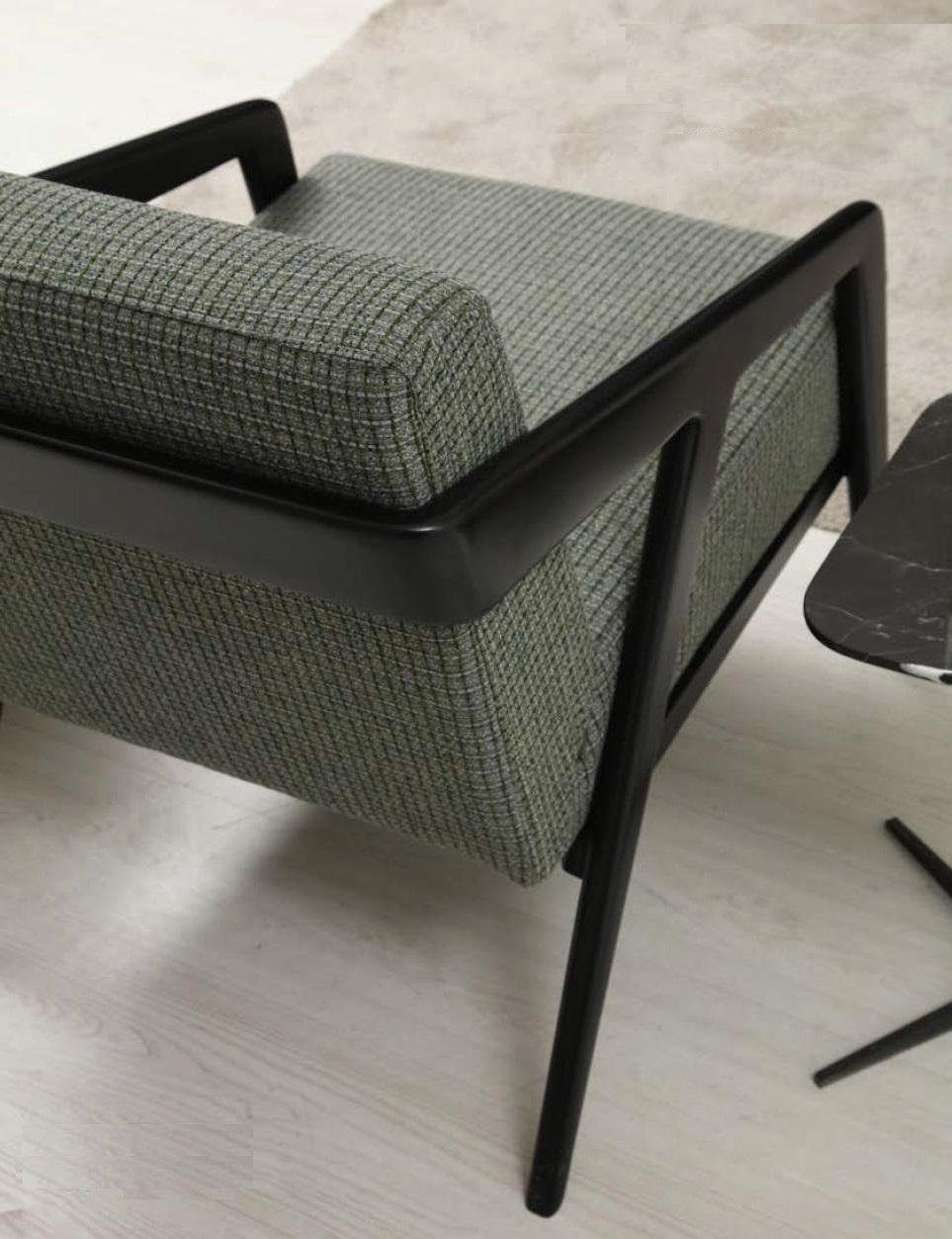 Polyester JVmoebel Stoff Design 1 Stil Sitzer Wohnzimmer Sitz Modern Sessel, Sessel