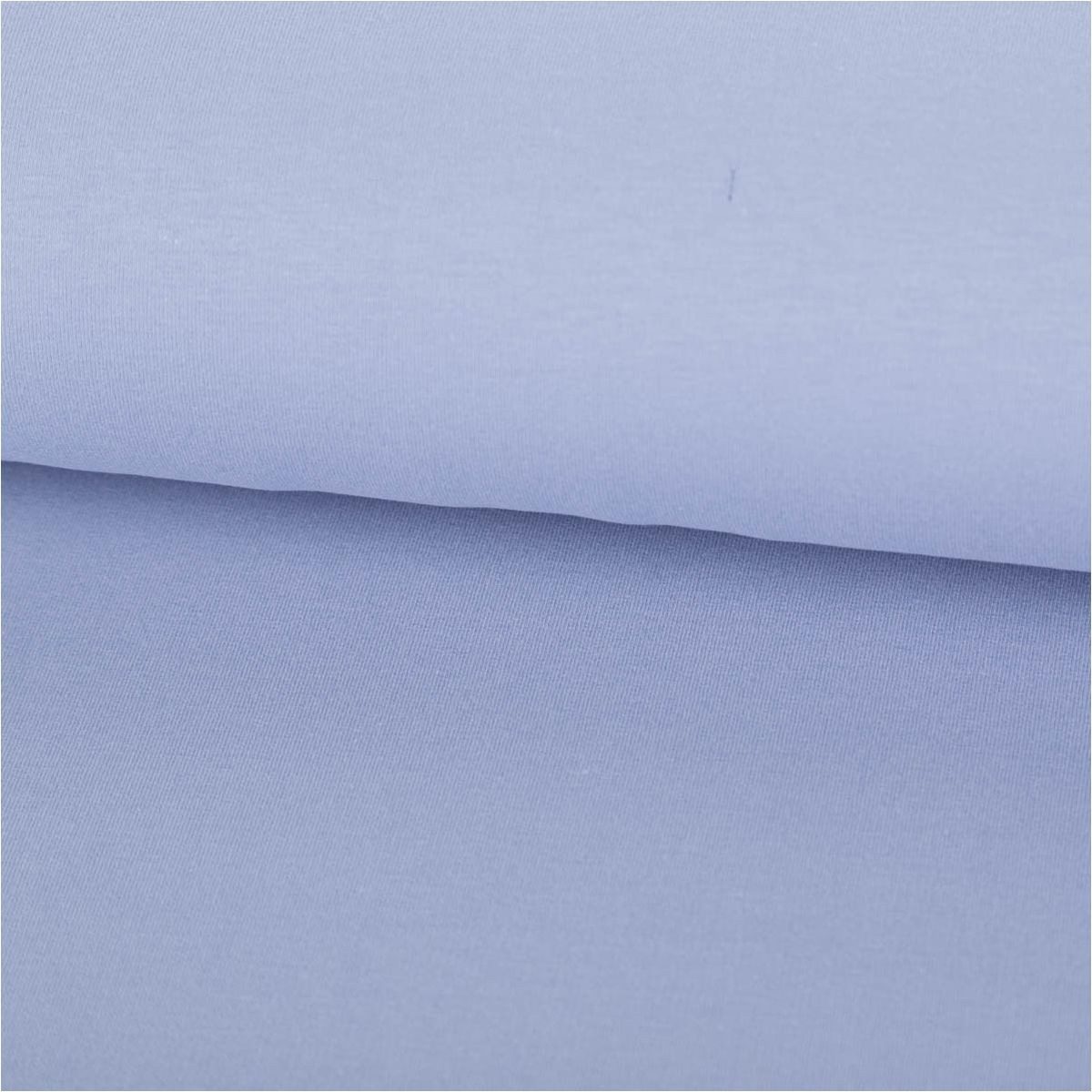 SCHÖNER LEBEN. Stoff Sweatstoff Meterware Bio Soft Sweat dünn light Lavender 1,5m Breite, allergikergeeignet