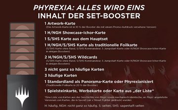 Magic the Gathering Sammelkarte Phyrexia: Alles wird eins Set-Booster Display 30er Pack Deutsch