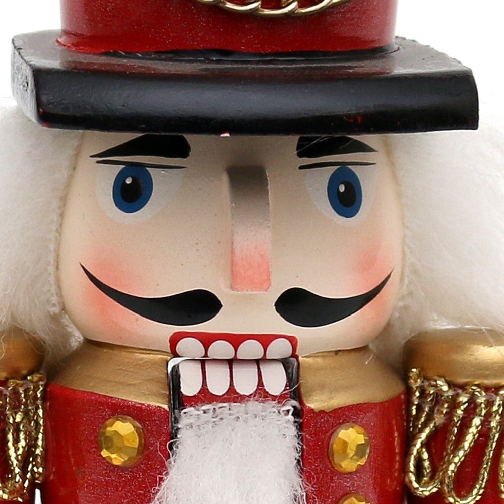 Dekohelden24 Nussknacker Nussknacker Soldat in rot klassisch, ca. 20 cm, (1-tlg)