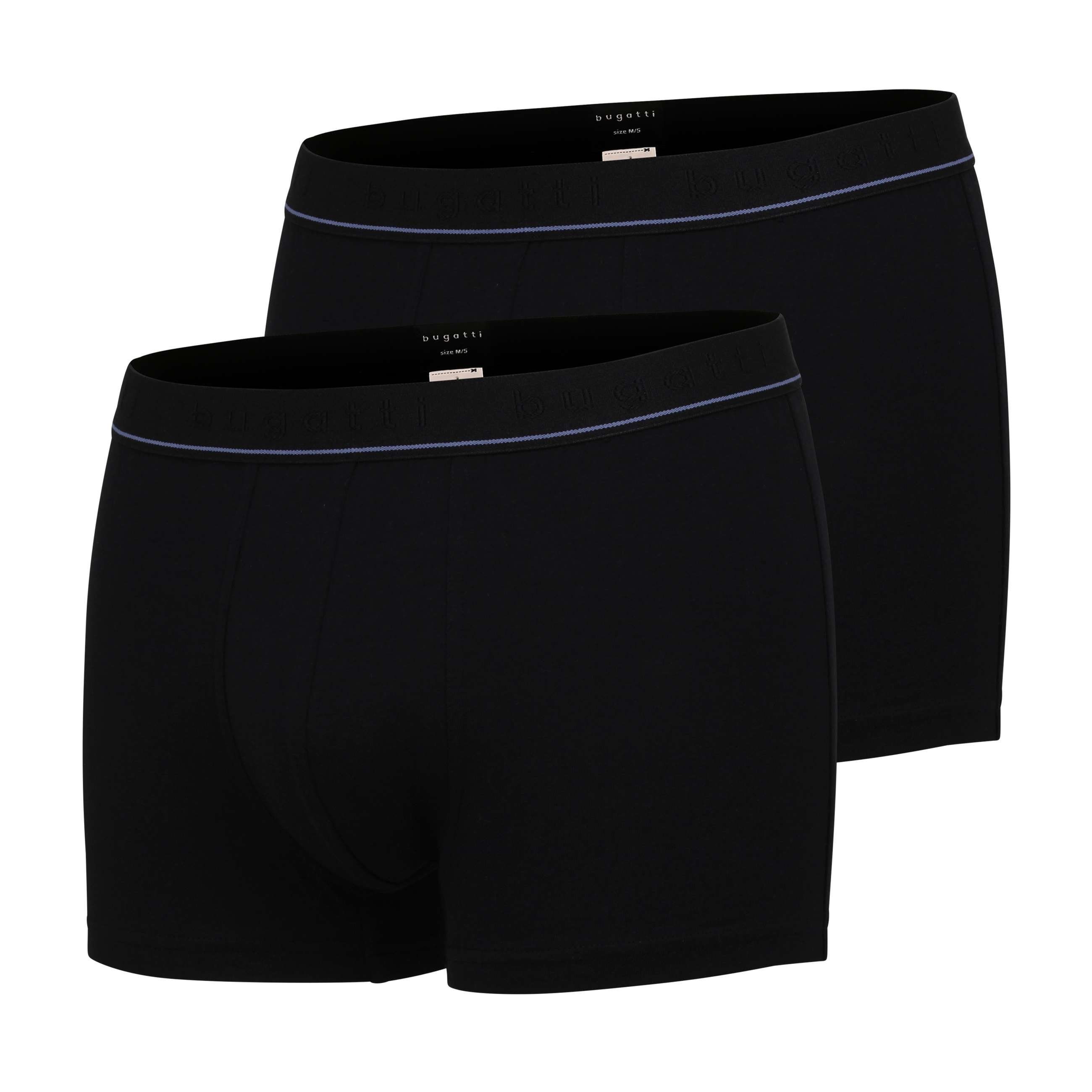bugatti Boxer "Rom", (2er Pack), weich, basic, eng, atmungsaktiv, breiter B günstig online kaufen