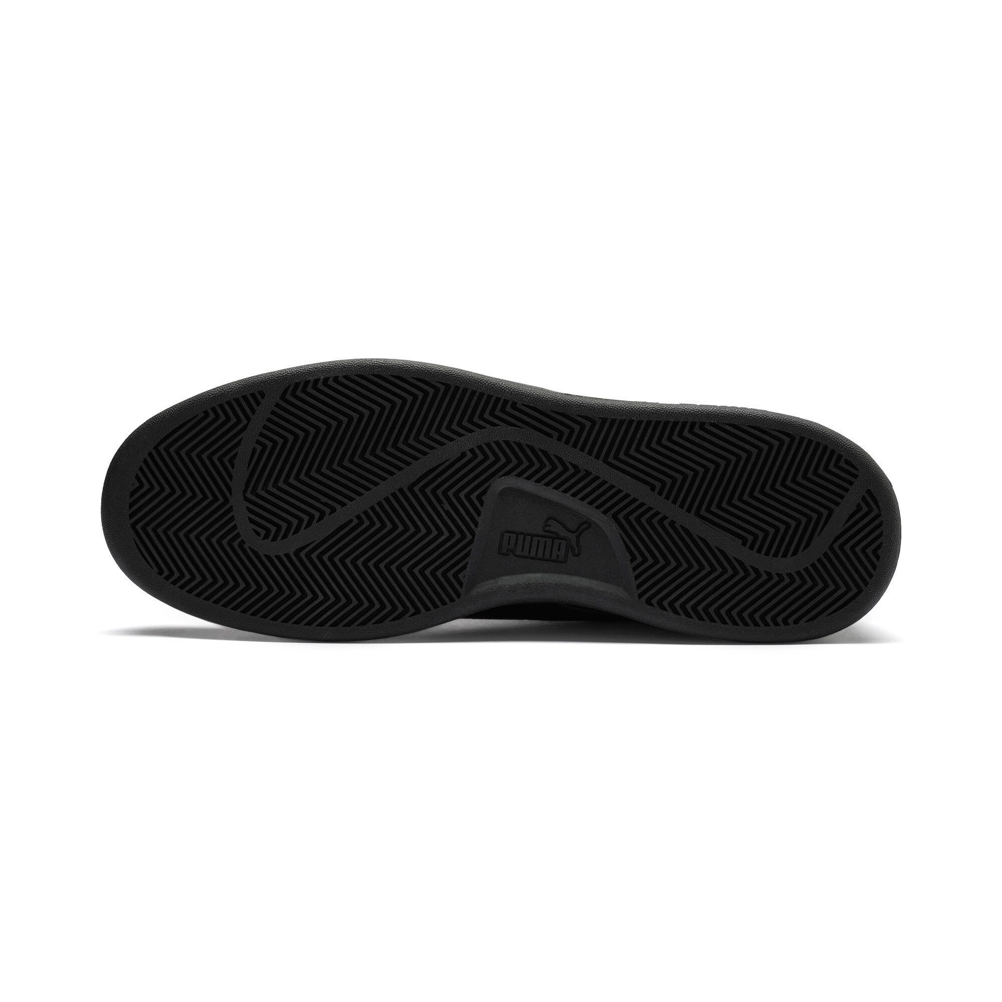 PUMA SMASH V2 L Sneaker atmungsaktives Obermaterial aus Leder und Synthetik, Schnürung