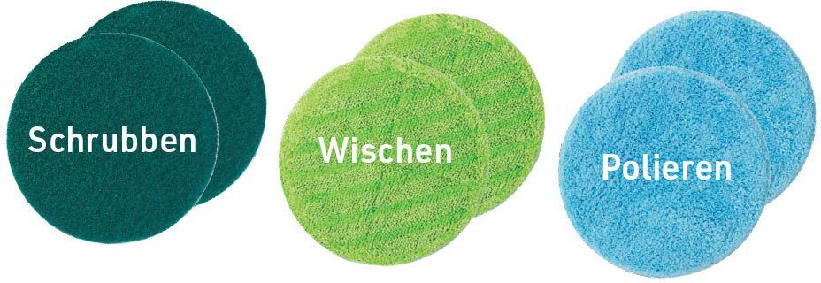 MediaShop Akku-Wischmopp Hurricane Flaoting Mop, beutellos