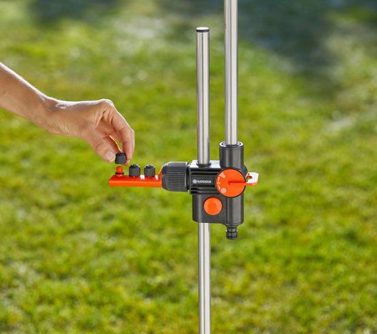 GARDENA Gartendusche »duo, 95920«, Höhe stufenlos verstellbar