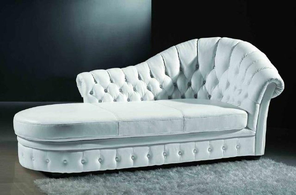 Xlmoebel Chesterfield-Sofa Chaiselounge Liege Sofa für Wohnzimmer im Chesterfield-Stil, 1 Teile, Made in Europa