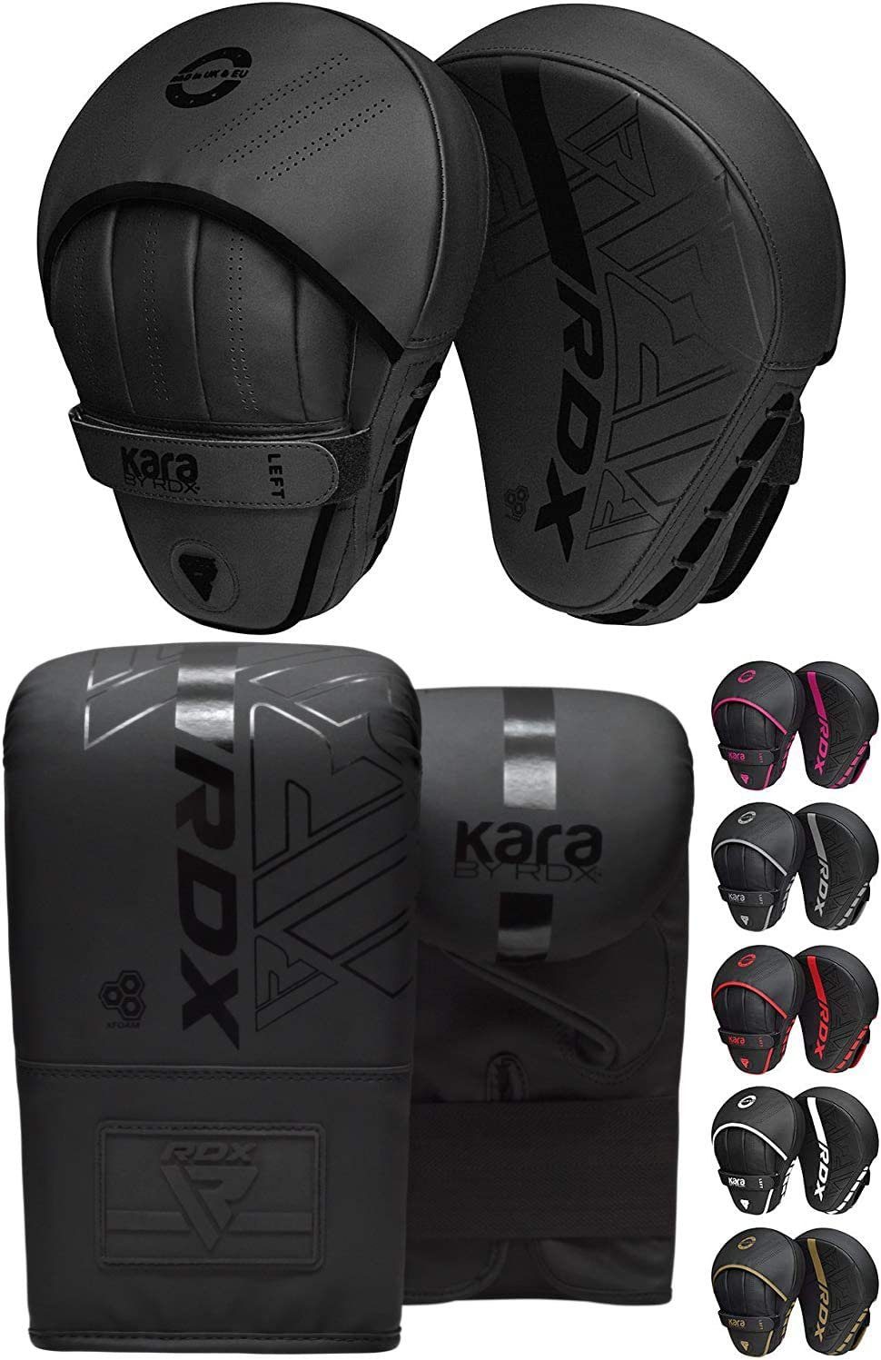 RDX Sports Punch-Handschuhe RDX Boxen Pads und Tasche Handschuhe Punching Training Mitts Kickboxen