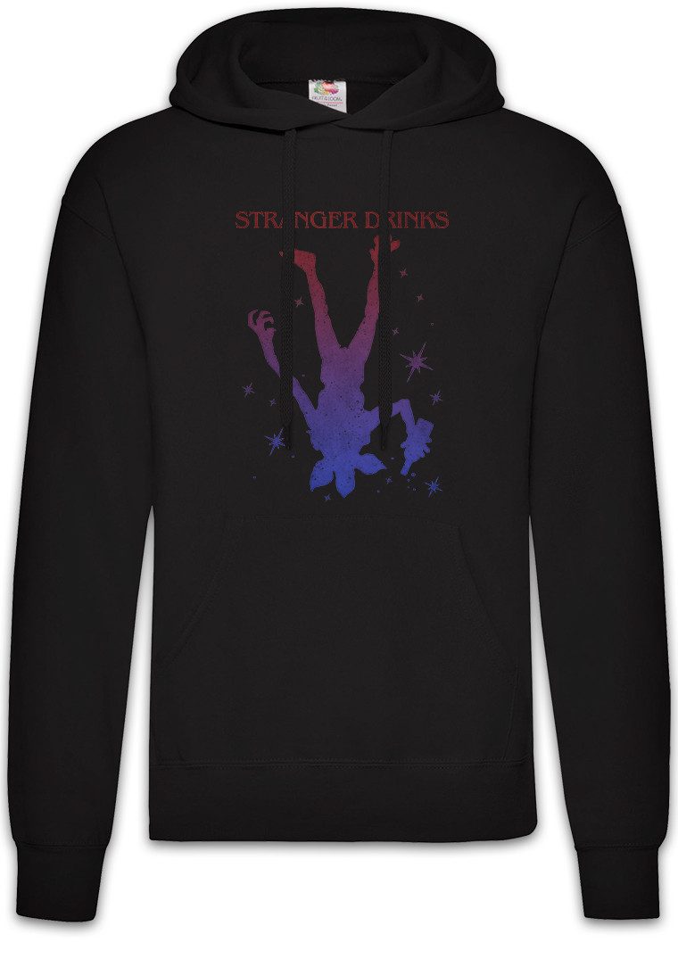 Hoodie Stranger Drinks Herren Hoodie Besoffen Karneval Fasching Kostüm