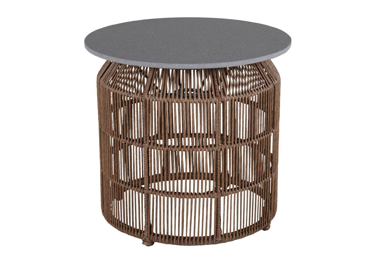 Couchtisch Outdoor-Beistelltisch Pamir braun