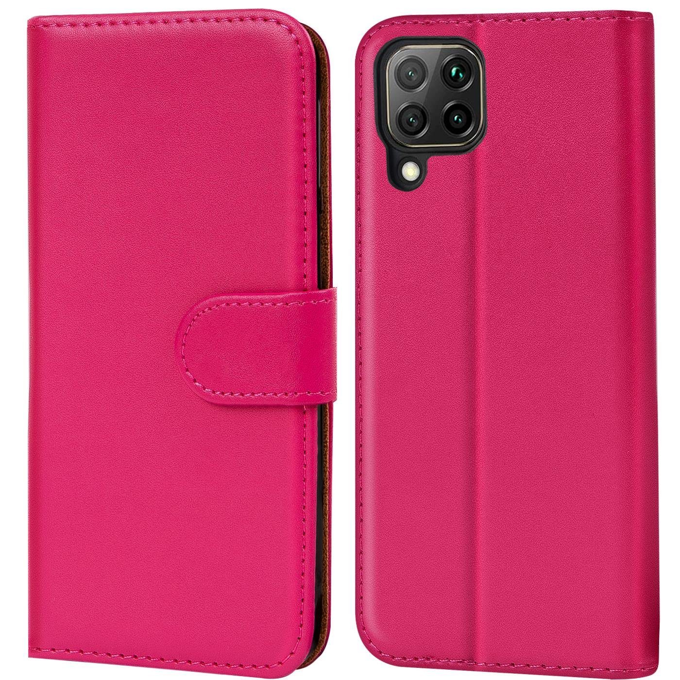 CoolGadget Handyhülle Book Case Handy Tasche für Huawei P40 Lite 6,4 Zoll, Hülle Klapphülle Flip Cover für P40 Lite Schutzhülle stoßfest