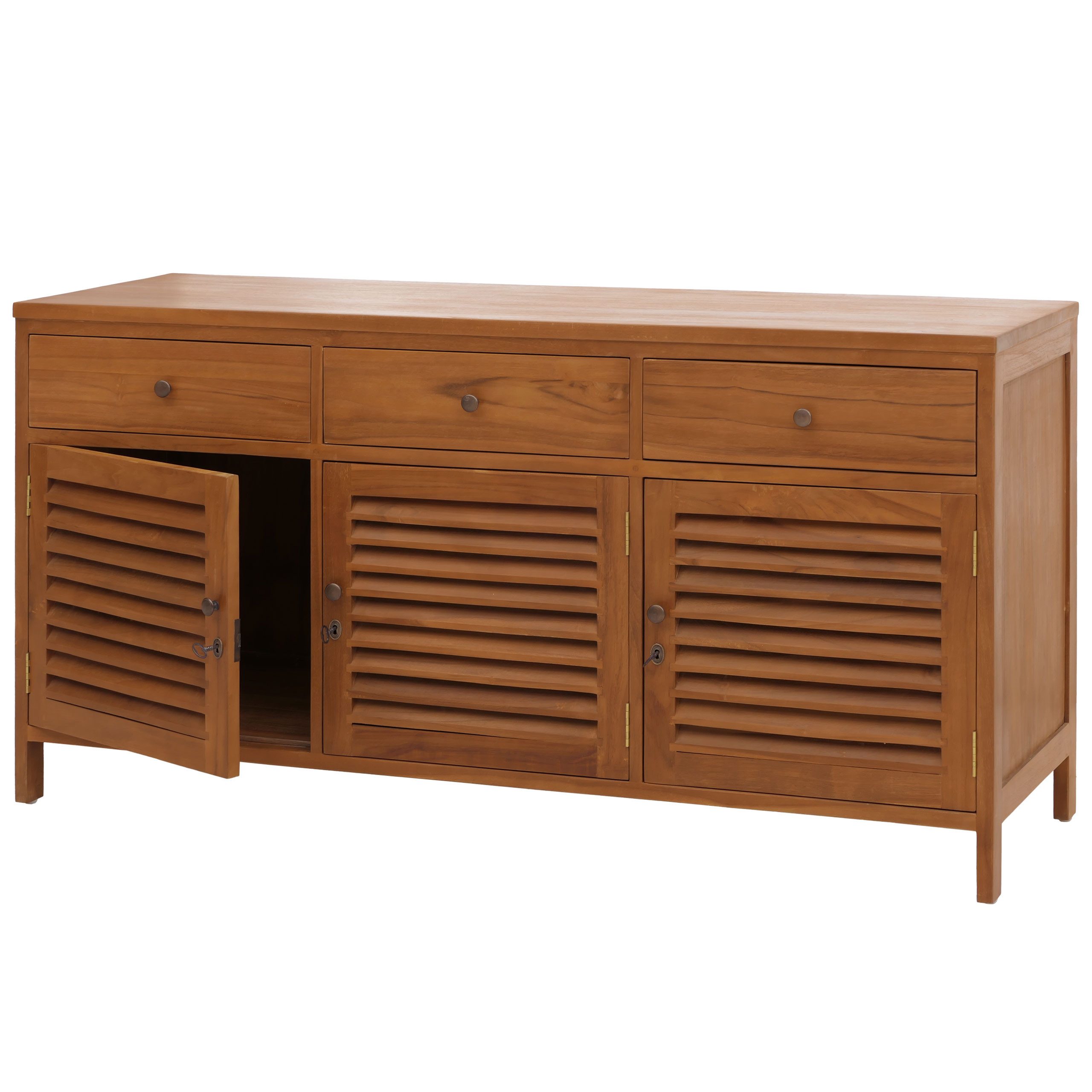 MCW Badkommode MCW-M90-K, Grade B-Teakholz besticht durch lange Lebensdauer
