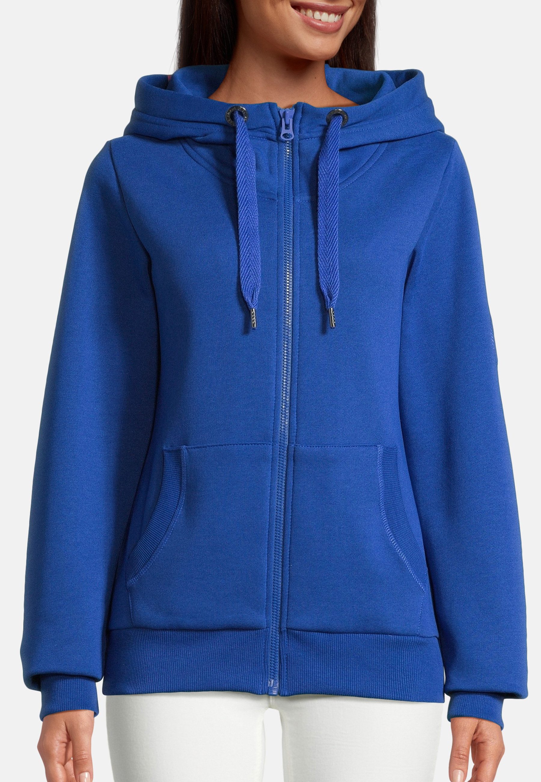 salzhaut Sweatjacke SÖÖTE Damen Tailliert komfortabler Fit, nordisch klar – entspannter Look mit Haltung – Bild 3 von 5
