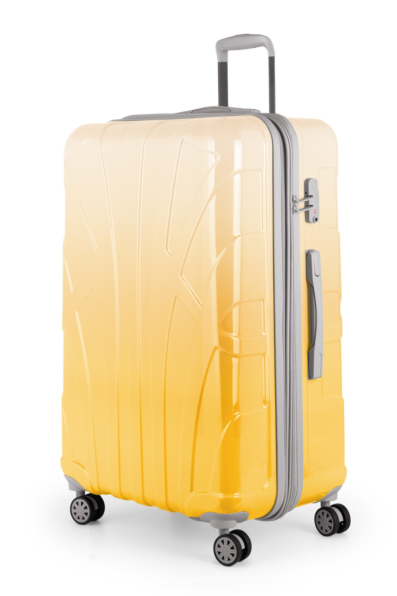 Suitline Trolley S1, 4 Rollen, Großer Reisekoffer XL Koffer mit Erweiterung günstig online kaufen