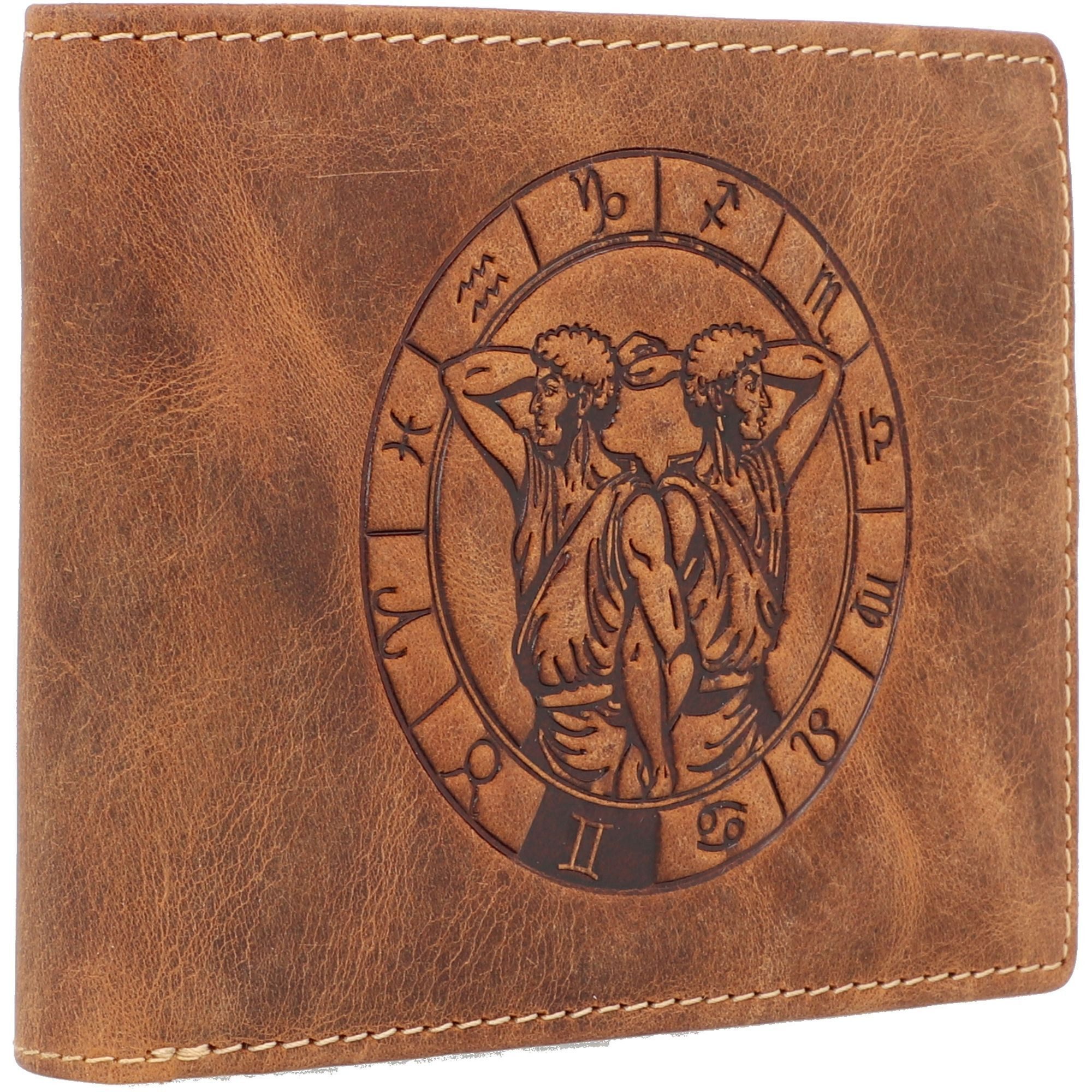 Greenburry Geldbörse Vintage Sternzeichen, Leder günstig online kaufen