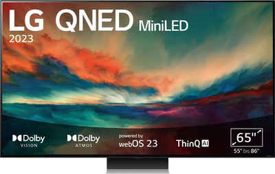 LG 65QNED866RE QNED-Fernseher (164 cm/65 Zoll, 4K Ultra HD, Smart-TV, QNED MiniLED, bis zu 120Hz, α7 Gen6 4K AI-Prozessor, HDMI 2.1)
