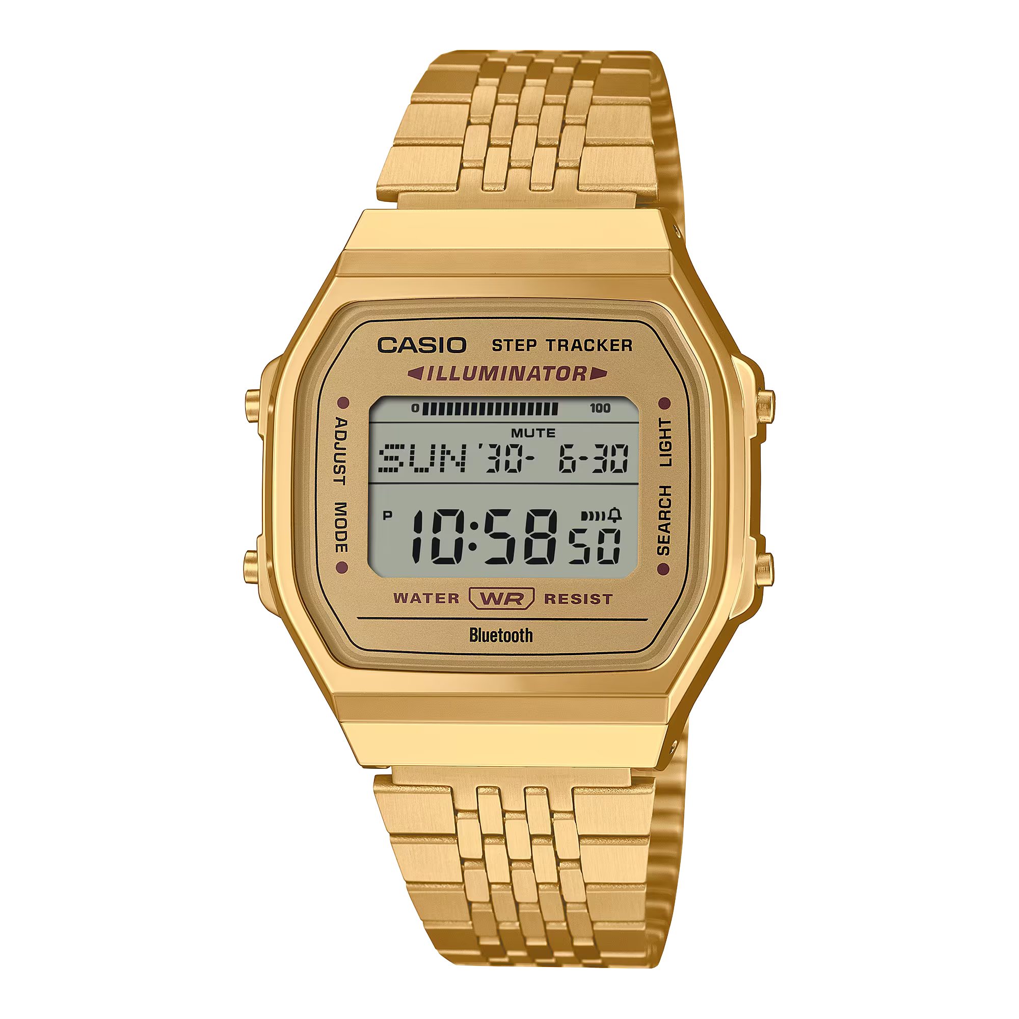 CASIO Digitaluhr Armbanduhr Vintage mit Schrittzähler günstig online kaufen