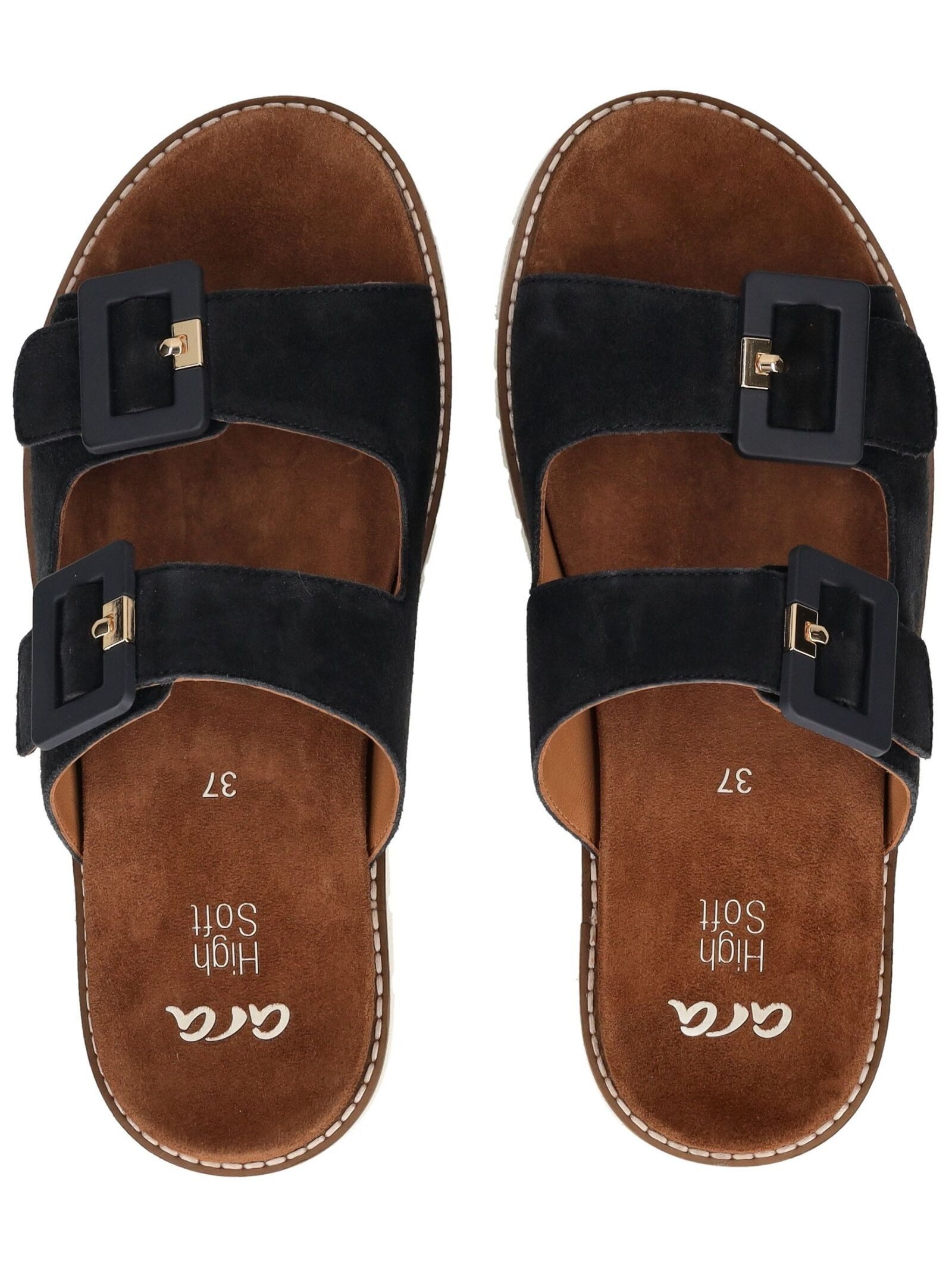 Ara Ara Pantoletten Veloursleder Pantolette