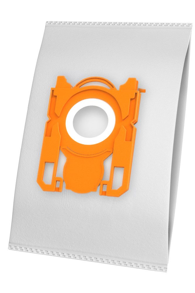 McFilter Staubsaugerbeutel Staubbeutel, passend für AEG VX7-2-ÖKOX Staubsauger, 5-lagiges Microvlies, Kunststoffdeckscheibe, 20 St., hohe Reißfestigkeit, Top Filtration, Weniger Saugkraftverlust