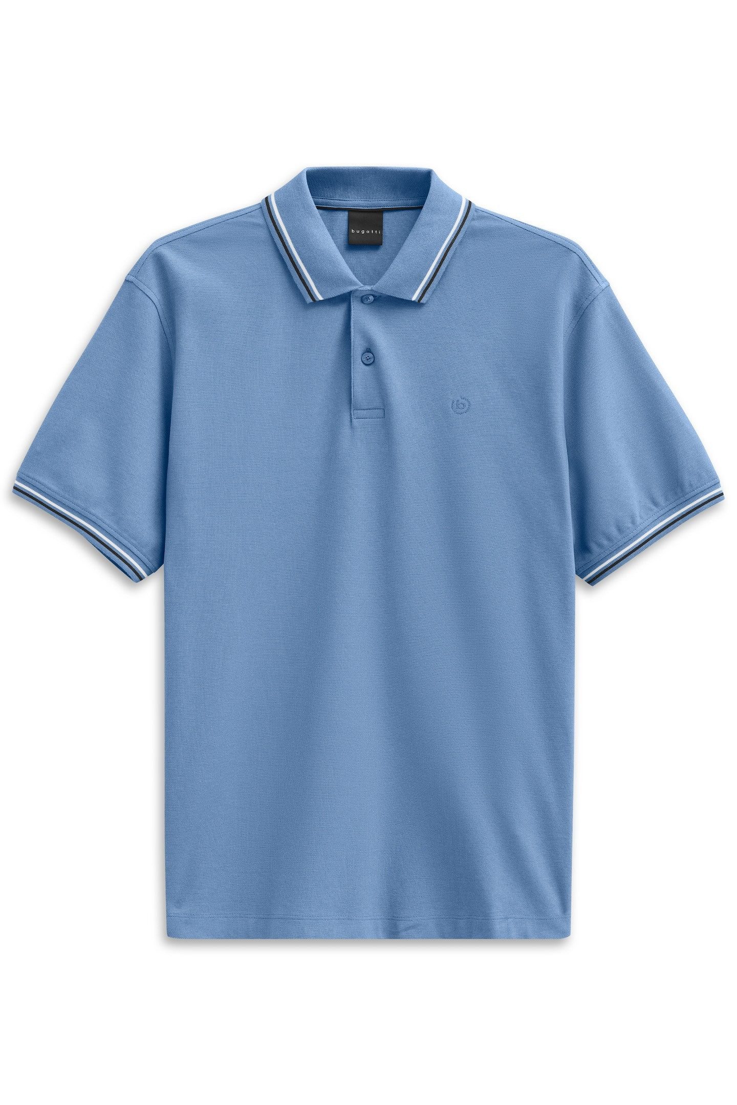 bugatti Poloshirt Modern Fit Basic Essential aus Baumwolle