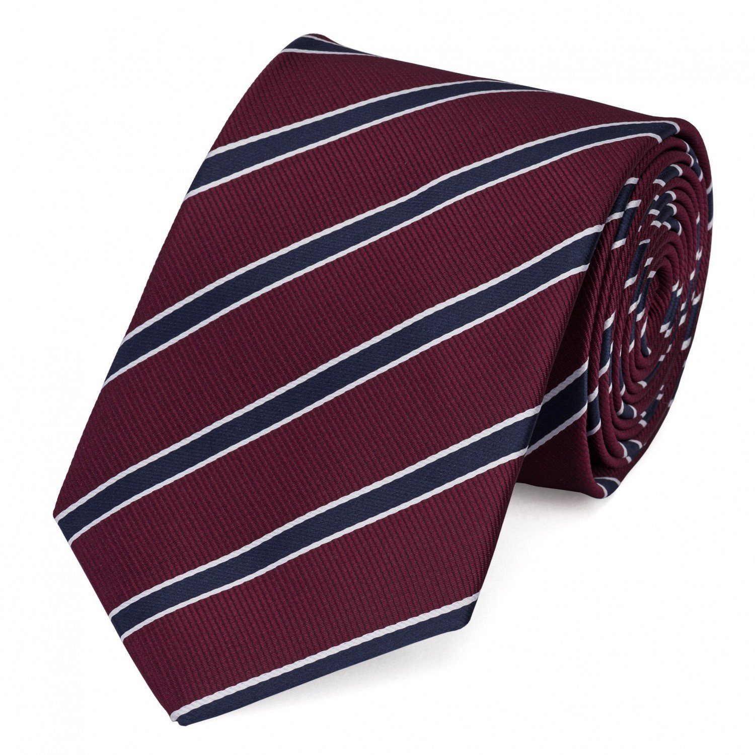 Fabio Farini Krawatte Herren Krawatte Rot - verschiedene Rote Männer Schlip günstig online kaufen